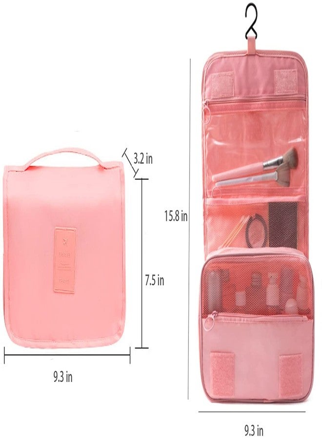 GIANT IMPEX Toiletry Bag | Cosmetic Bag | Multipurpose Pouch Bag (Variations) (Rose Pink) - Image 5